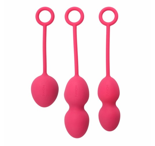 Kulki kegla - Svakom Nova Kegel Balls Plum Red